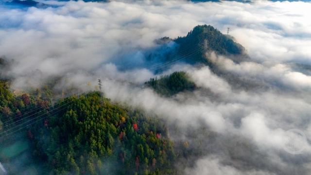 云雾为墨 这里的山色自带“滤镜”