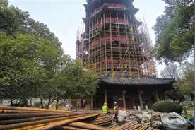 湖州“塔里塔”迎近40年来最大规模养护 5月底重新开放图片