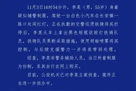 男子穿疑似辅警制服欲殴打铁骑队员，东莞警方通报图片