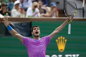 【ATP1000印第安维尔斯站】打破8个月冠军荒，阿尔卡拉斯击败梅德韦杰夫卫冕图片