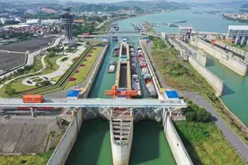 再度刷新纪录！2024年长洲船闸年过货量预计突破2.24亿吨图片