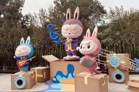 泡泡玛特城市乐园开园，不想对标迪士尼和环球影城｜最前线图片