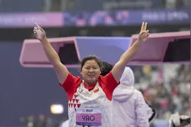 （巴黎残奥会）田径——女子铅球F64级：姚娟夺冠图片