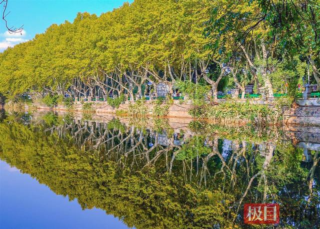 澄澈如镜子，官桥湖正在悄然变身