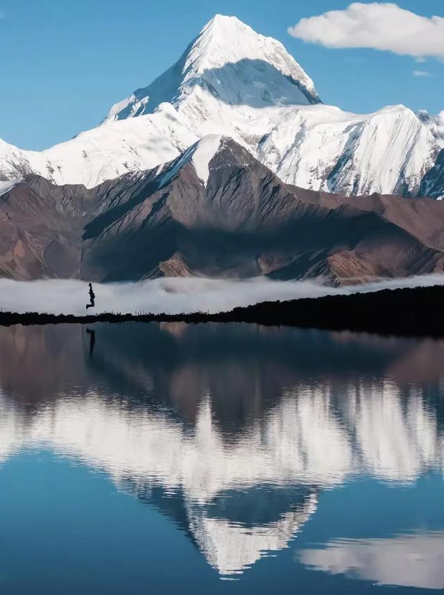 冬天的贡嘎才是真绝色！