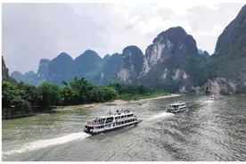 漓江旅游暑期接待游客197万人次图片