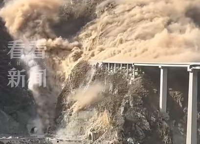 突发！四川阿坝红旗特大桥发生垮塌	，最新情况↗️