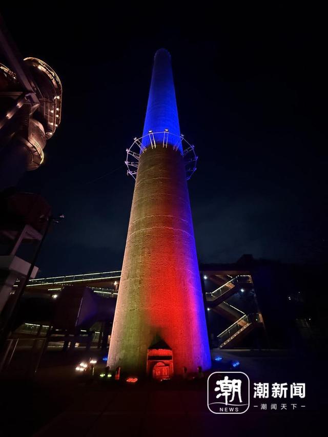 赛博朋克感拉满！杭州这一公园再出圈，成夜晚“出片”圣地