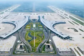 通航三周年 成都天府国际机场初步达成国际航空主枢纽目标图片