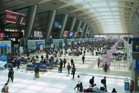 北京南站5月1日预计发送旅客27万人次图片