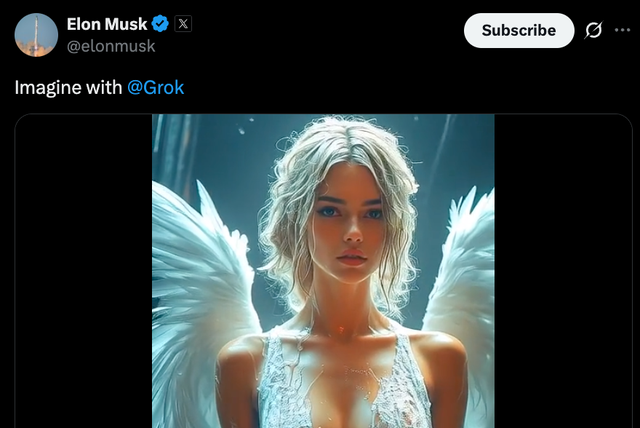 Grok 新上的 AI 视频生成，自带「擦边」模式，马斯克靠「踩黄线」称霸 AI？