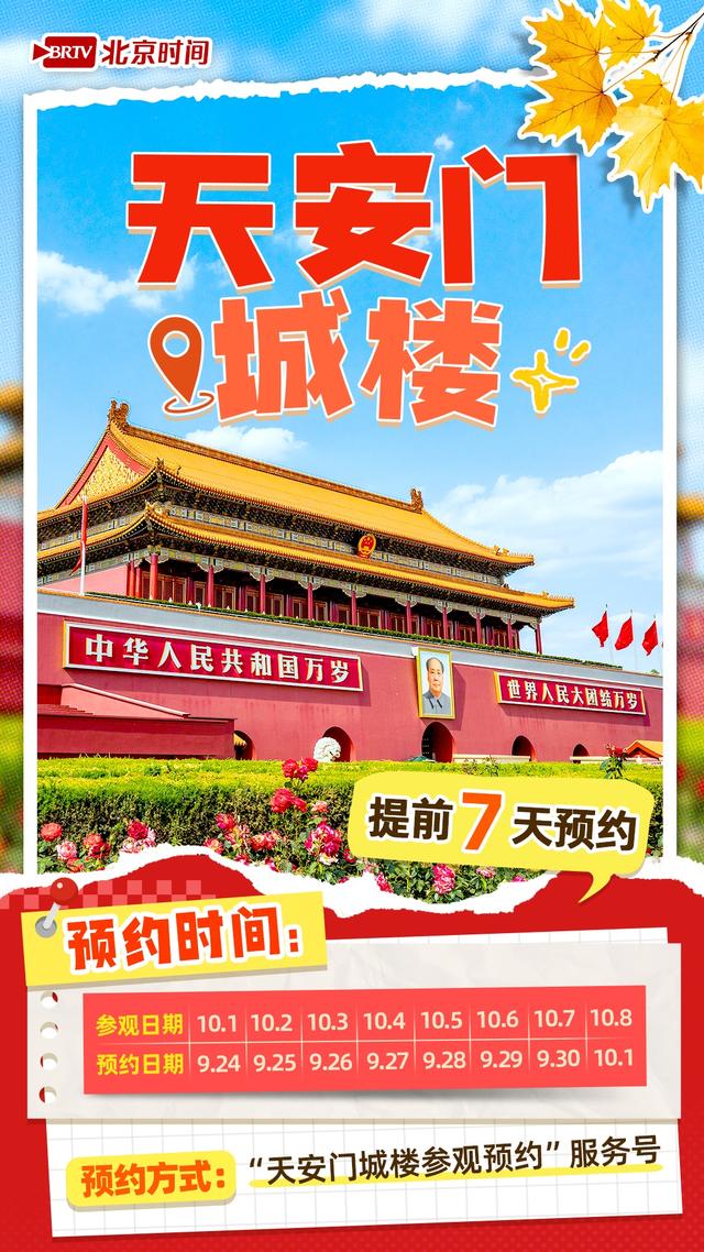 十一来北京的你 热门景点预约时间表来了