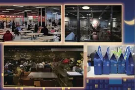 24小时不打烊的饮品店，深夜坐着年轻人图片