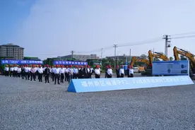 福莆宁F2、F3线长乐机场段工程开工：福州都市圈奔向“轨道时代”图片