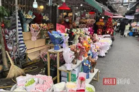 三八节即将来临，武汉鲜花市场备货忙，花价涨幅约五成图片