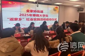 金家岭街道开展2025年“青鸟计划”寒假大学生“返家乡”社会实践活动图片