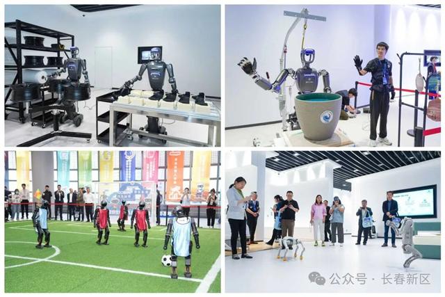 吉林省仿生机器人创新中心应用示范基地揭牌 全国首家“仿生机器人MALL”在长春新区启幕