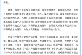 非法收受他人财物！云南永善县委原常委、县委宣传部原部长白友万被开除党籍和公职图片