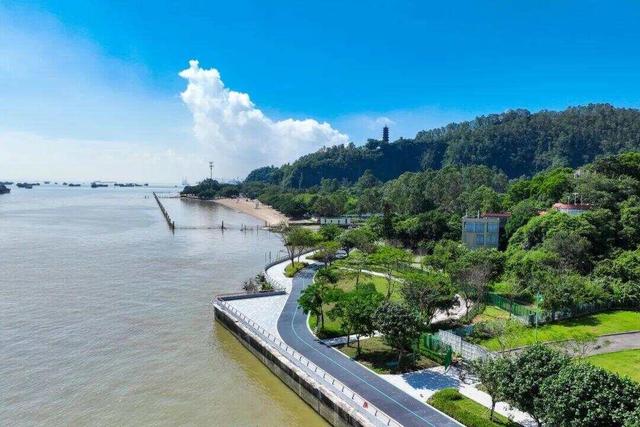 绝美骑行道+大片沙滩！广州南沙免费遛娃约会地点上新