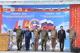 蒙俄“色楞格-2024”联合演习在蒙古国举行图片