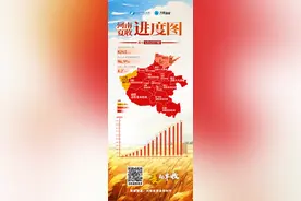 麦向丰收丨河南省已收获小麦8265万亩图片