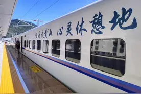 出行的人山人海来了！今天上海各火车站比平常多20多万人次，长三角超级大环线冠名“大黄山”首发图片