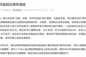 腾讯去年反舞弊解聘百余人，游戏与云事业群违法案件最多图片