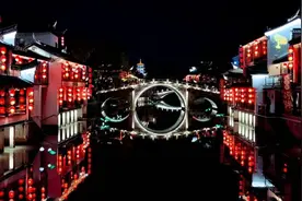 蒲汇塘边吃大排档，老茶馆里喝啤酒……七宝老街夜间场景上新啦！图片