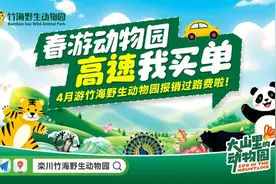 春游动物园，高速我买单！栾川竹海野生动物园4月宠粉计划来啦图片
