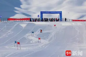 江苏援疆打造国际冰雪赛事，“冰雪丝路杯”那拉提国际高山滑雪邀请赛落幕图片