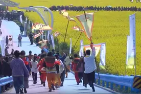 30秒丨“油菜花开，七米多高” 笑称里，是四川芦山复现的百年民俗图片