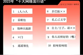 “十大网络流行语”公布：显眼包、特种兵旅游等入选图片