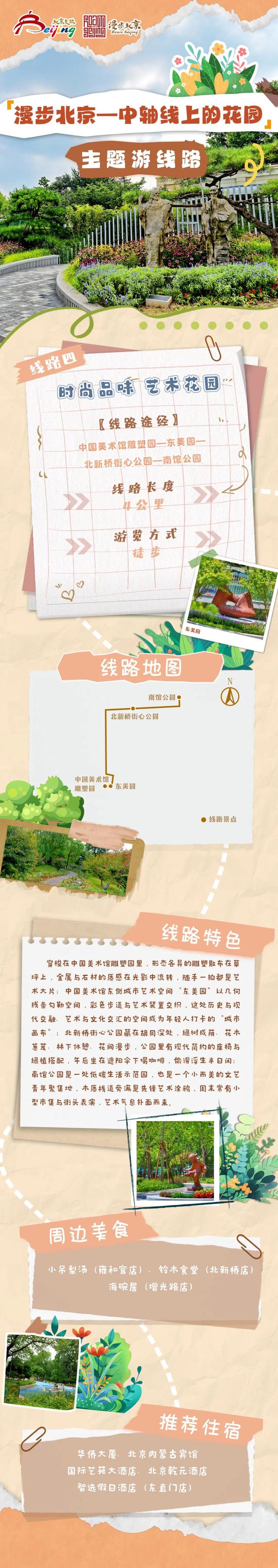 北京文旅局发布十条“漫步北京·中轴线上的花园”主题游线路