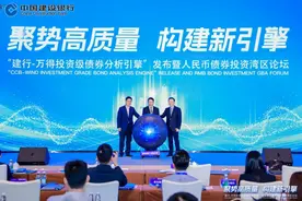 “建行-万得投资级债券分析引擎”在深圳发布图片