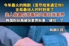 张家界官方回应“爆火韩剧女主催泪邀男主去张家界”图片