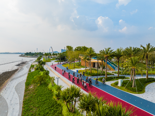 全民健身、追风看海！滨海湾邀您“骑”迎十五运