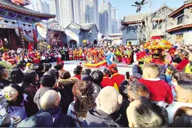 非遗民俗齐贺岁 文旅融合年味浓  兰州各大景区春节活动精彩纷呈引客来图片