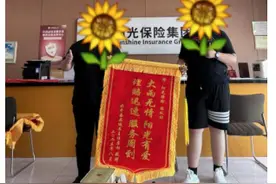 超赞！阳光财险连收多面锦旗，他们到底有啥魅力？图片