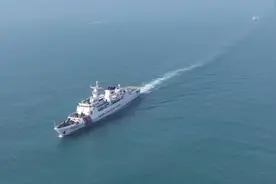 视频丨福建海警位金门附近海域依法开展常态执法巡查图片