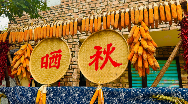来万安山七彩大峡谷，共赴“晒秋”盛宴！