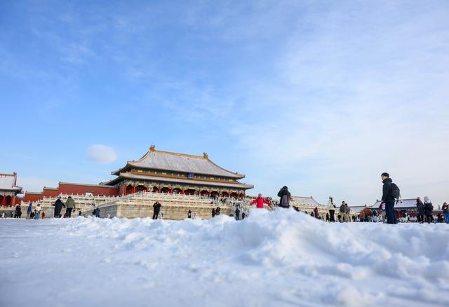 雪后初霁游故宫