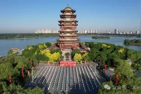 太极运动风涌滨州全城 2024年全国老年人太极拳大联动活动举办图片