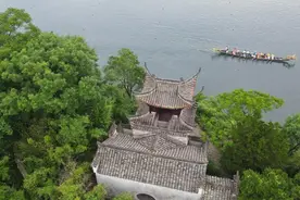 桃花潭上赛龙舟图片