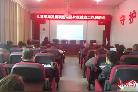 助力优化营商环境，永顺县开展基层儿童早期发展项目试点培训图片