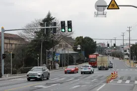 新增一组红绿灯！金山这里2025年首个实事项目完工...图片