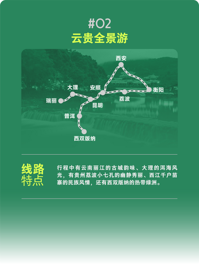 西铁局放大招！8条旅游专线一次集齐，还等什么？！