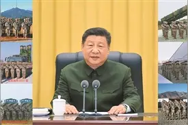 向全体人民解放军指战员武警部队官兵军队文职人员预备役人员和民兵致以新春祝福图片