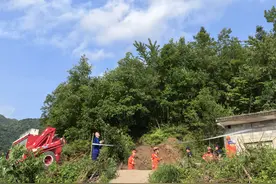 贵州大方县果瓦乡山体滑坡初步排查有19人被困（4）图片