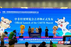 中非经贸博览会官方吉祥物亮相 230家企业在肯尼亚参展图片