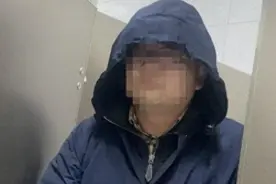 陕西一男子在女卫生间偷拍后逃走，警方通报：顺利抓获，行拘10日图片